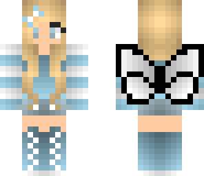 blue striped fairy