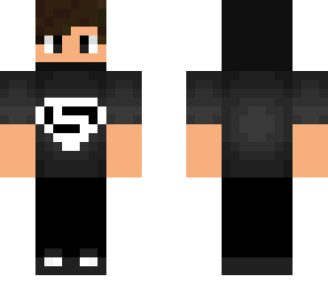black superman shirt