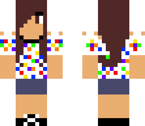 polka dot girl