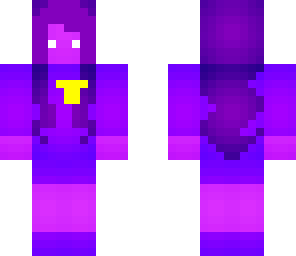 the purple girl