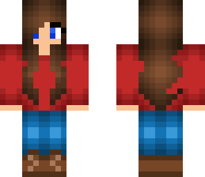 brown hair girl