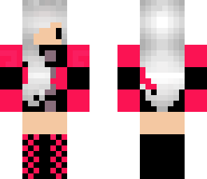black and pink chibi 