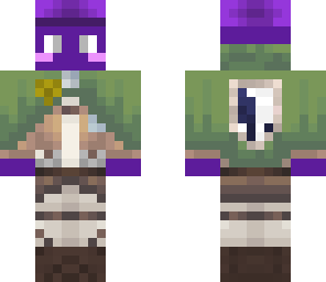 attack on titan purple man