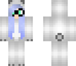 polar bear with glasses