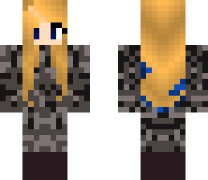 blonde knight girl