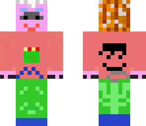 pig with a wig
