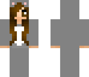 brown hair kitten onsie