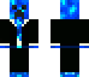 blue lava mob with headphones