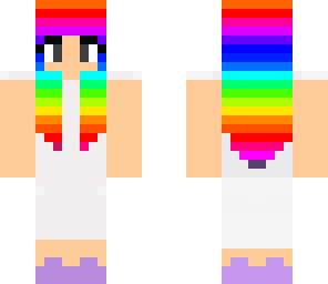rainbow girl