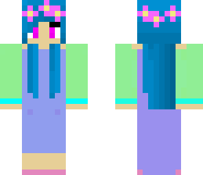 lilac forest girl