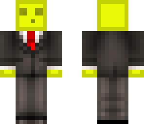 slime in a suit yellow