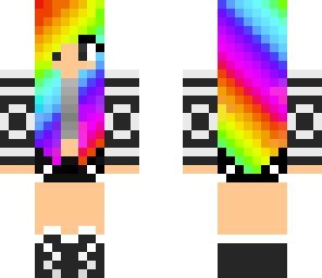 rainbow girl