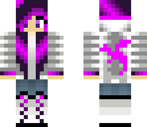 purple dragon girl