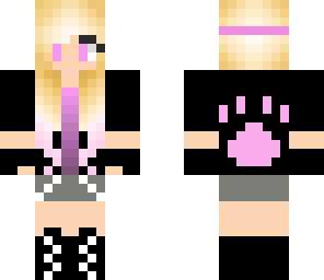pink bear girl