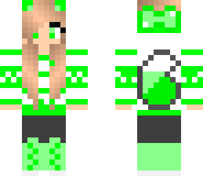 green wolf girl