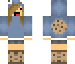 girl cookie monster