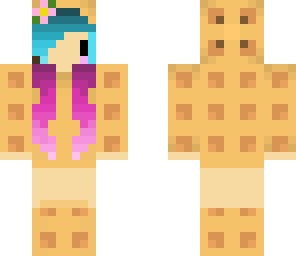 ombre waffle girl
