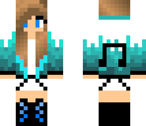 blue music girl