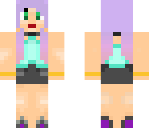 ombre hair girl