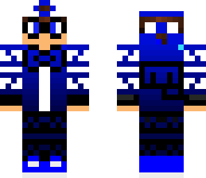 dark blue nerd boy