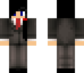 girl in tux