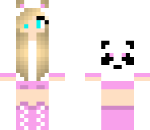 pink panda girl