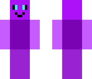 purple fuzzy man