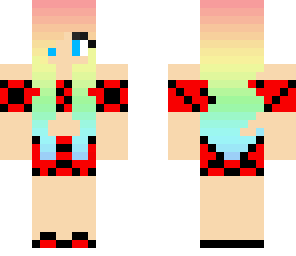 rainbow checker chick