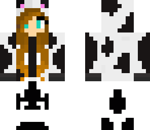 girl cow onesie