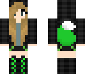 green wolf girl