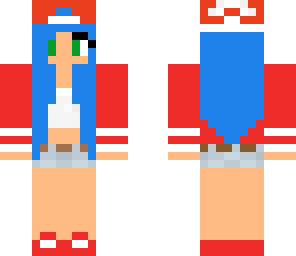 red swag girl
