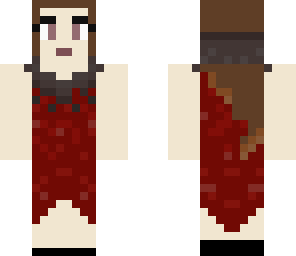hooded demon girl