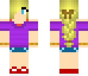 blonde summer girl