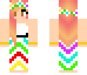 rainbow girl