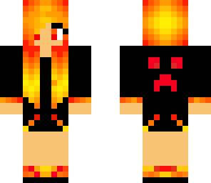 flame girl
