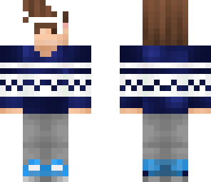 blue sweater guy