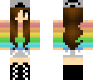 rainbow girl