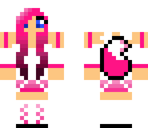 new pink fox girl