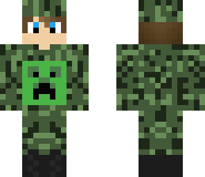 creeper army boy
