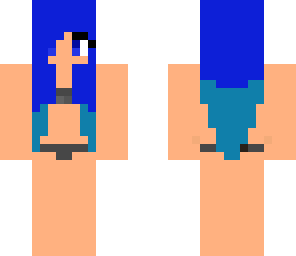 blue hair 