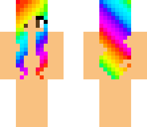rainbow girl