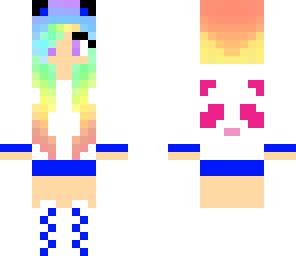 blue pandagirl