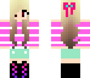 cute pink girl