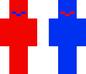 blue or red