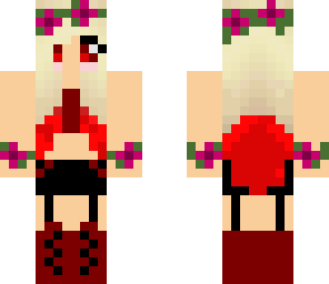 bloody flower girl