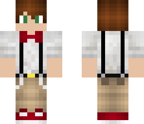 Cool Bow Tie Man Minecraft Skin