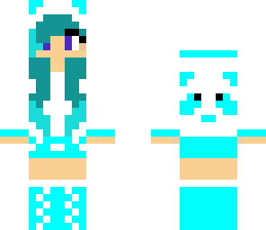 blue hair beauty