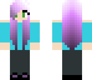 purple girl