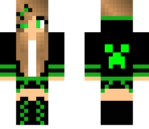 cute creeper girl