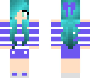 purple and blue